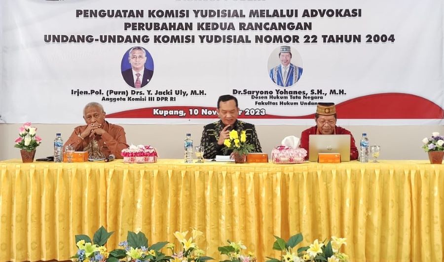 Jacki Uly Berharap KY Diberikan Kewenangan Awasi Hakim MK