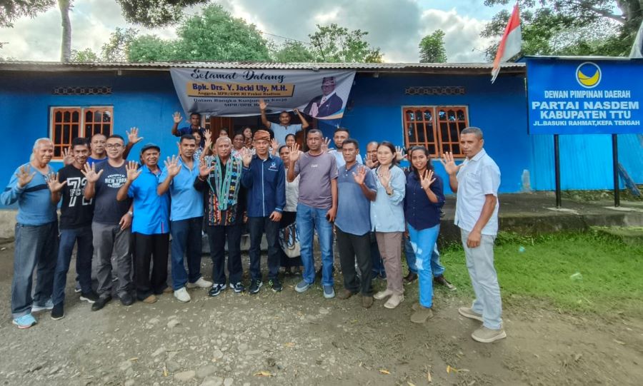 Jacki Uly Minta Kader NasDem TTU Bersatu Hadapi Pemilu 2024