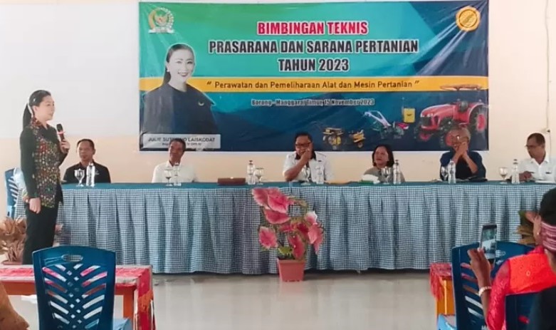 Julie Gelar Bimtek Pemeliharaan Alsintan di Manggarai Timur
