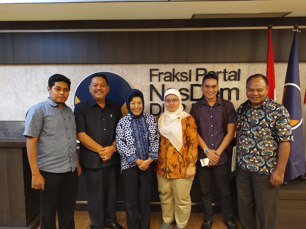 Fraksi Partai NasDem DPRD Provinsi Sumut Berkordinasi dengan Fraksi NasDem DPR RI