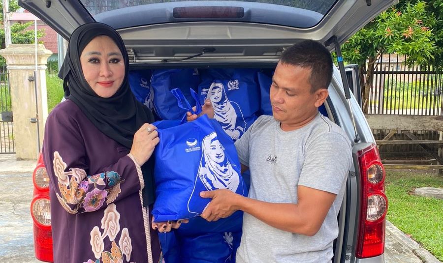 Lisda Kirim Bantuan Sembako untuk Korban Bencana Sumbar