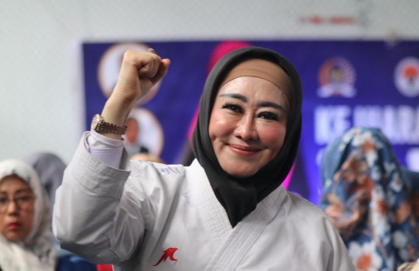 Lisda Buka Kejuaraan Karate Goju-Ass Se-Sumatra Barat