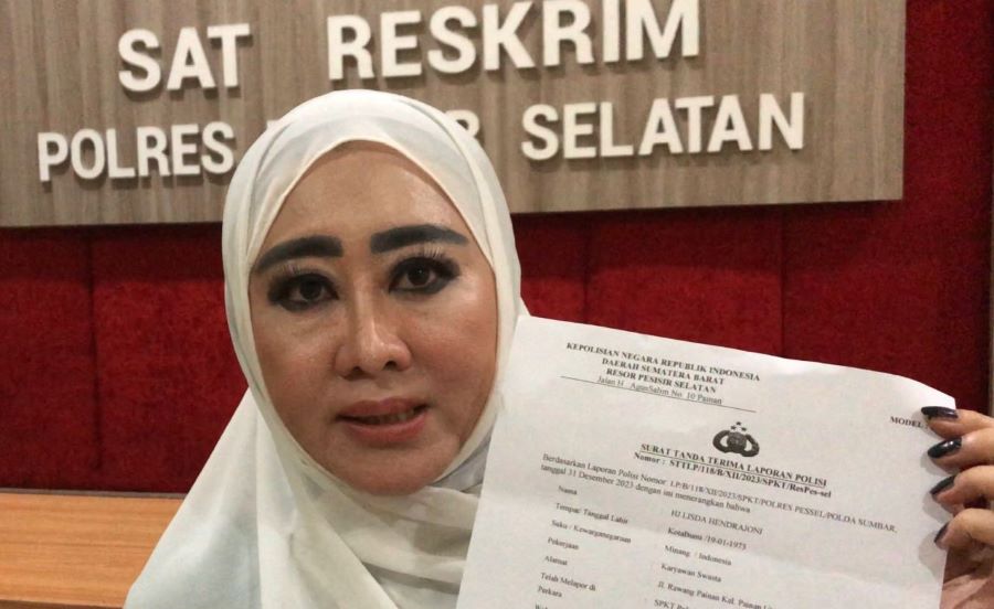Lisda Laporkan Dugaan Fitnah dan Kampanye Hitam ke Polres Pessel