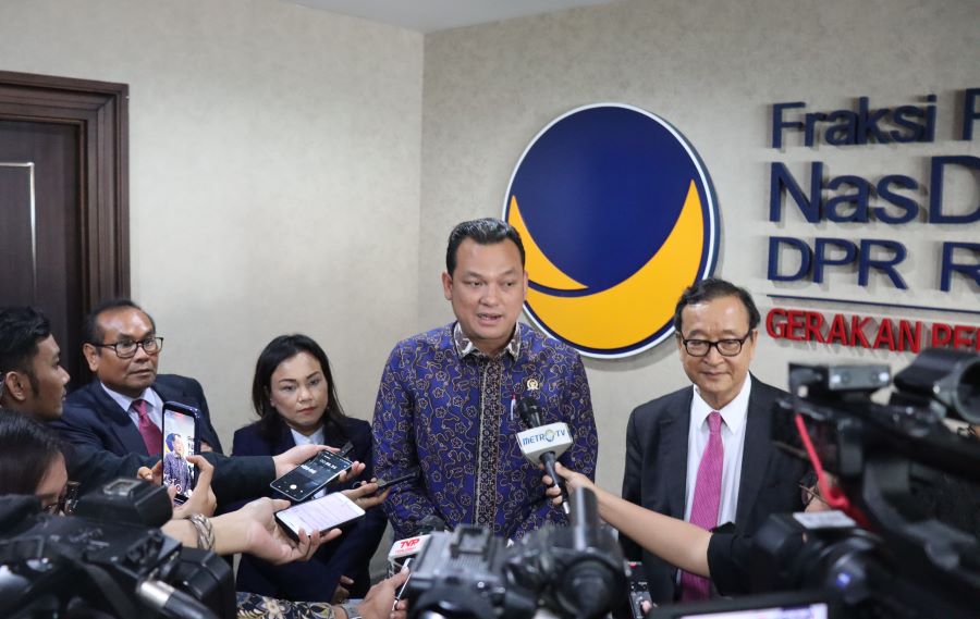 Terima CNRP, NasDem Harap Demokrasi di Negara ASEAN Bisa Berkembamg