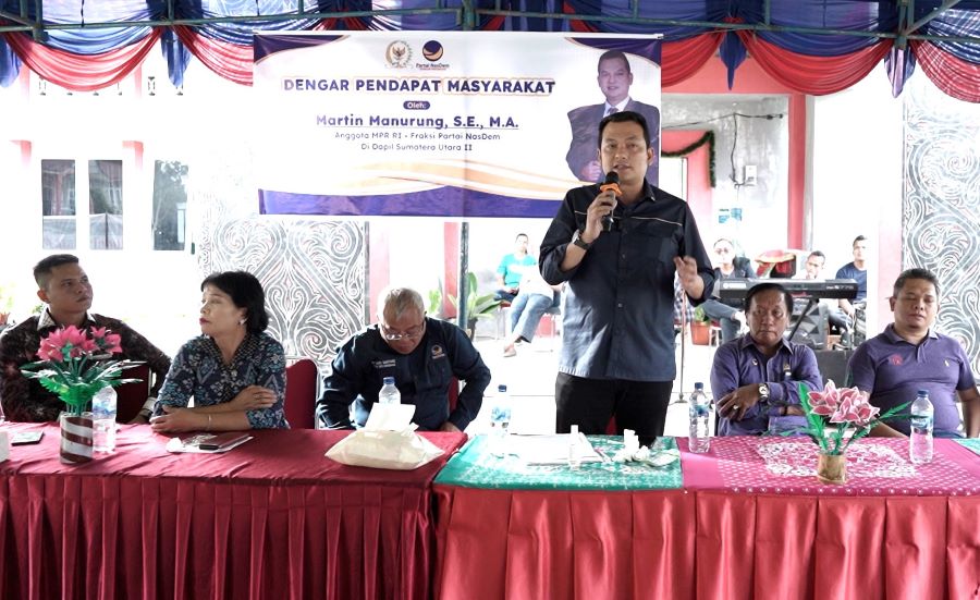 Penuhi Aspirasi, Martin Dorong Telkom Bangun Tower Jaringan di Tarabintang