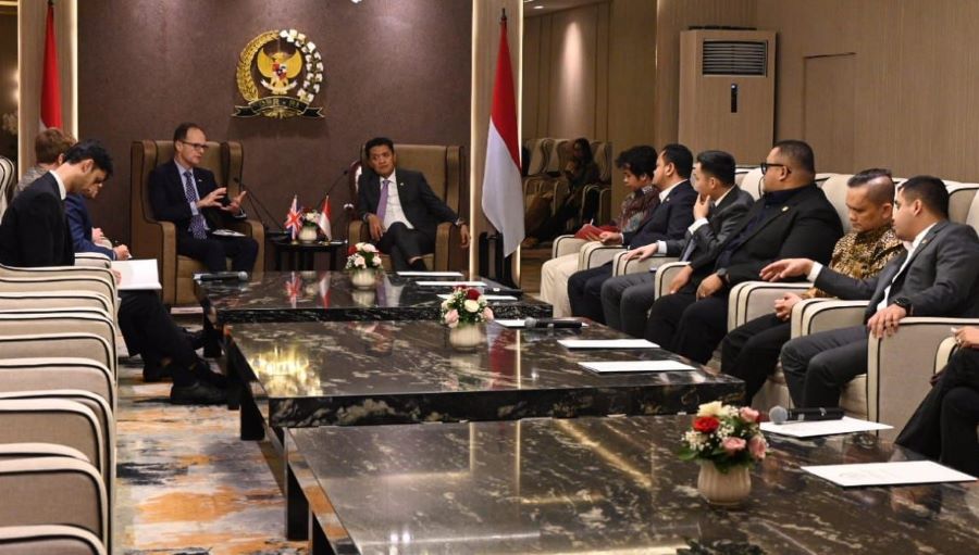 Nabil Husien Sambut Dubes Inggris, Bahas Penerapan Restorative Justice
