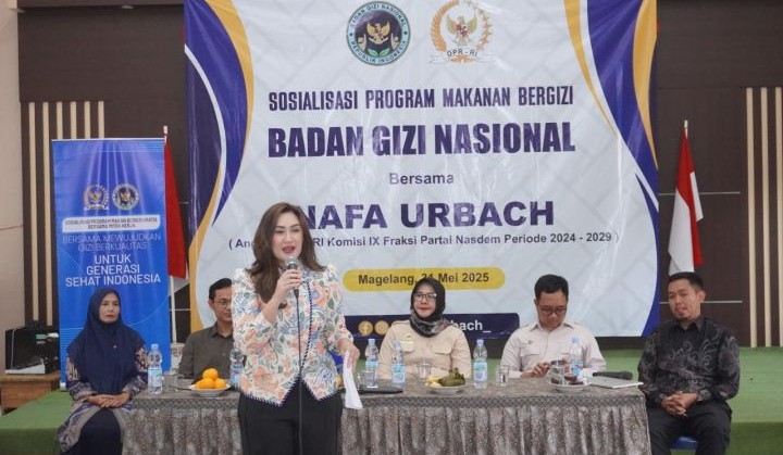Nafa Urbach Ajak Masyarakat Biasakan Diri dengan Pola Makan Sehat