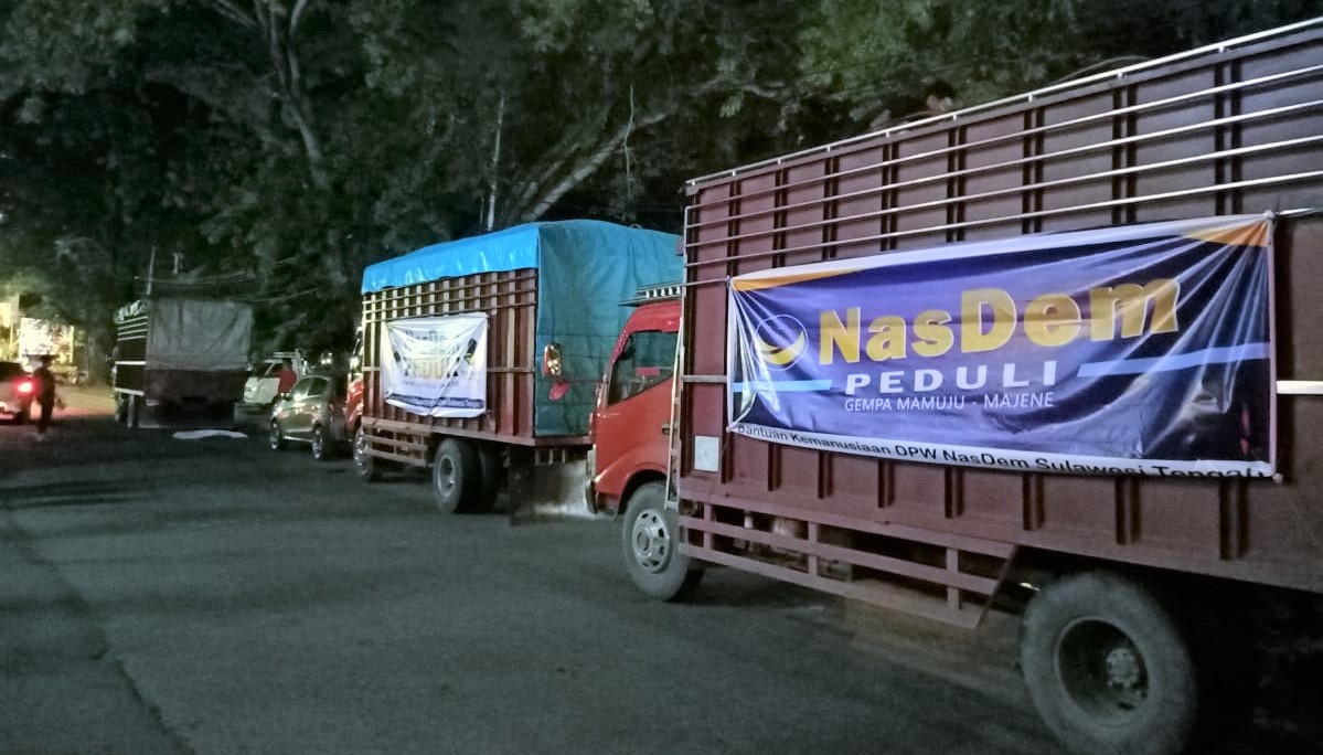 Fraksi NasDem DPR Galang Dana Bantu Korban Gempa Mamuju-Majene