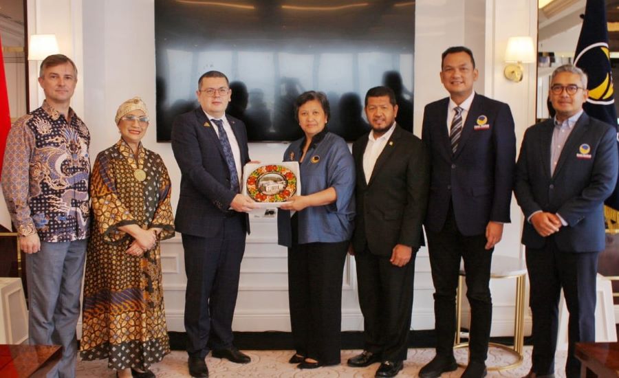 Terima Parlemen Ukraina, NasDem Harap Konflik Segera Berakhir