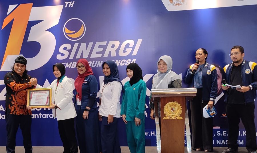 Donor Darah Wujud Nyata Dukungan NasDem terhadap Program Indonesia Sehat