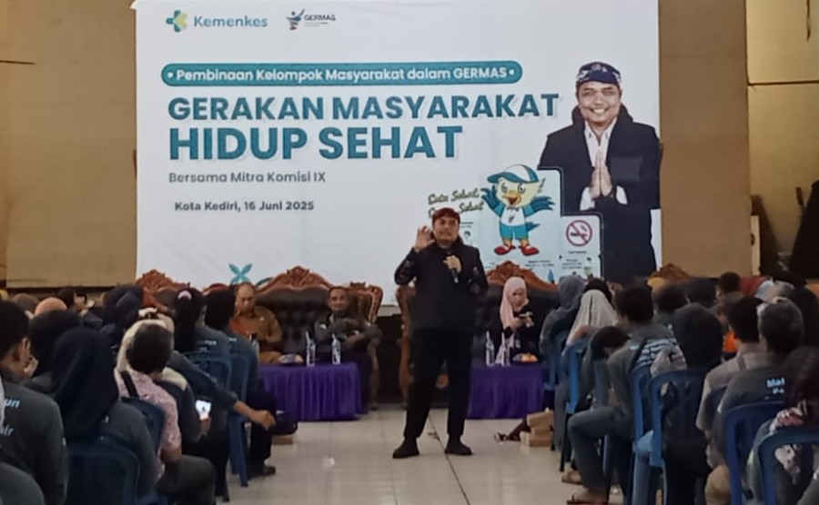 Nurhadi Sosialisasikan Gerakan Hidup Sehat di Jawa Timur