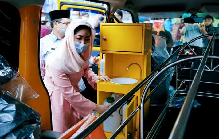 Tunjang Aktivitas Kemanusiaan Percha Salurkan Ambulans