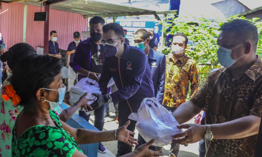 Prananda Buka Dapur Umum Saat PPKM Level IV