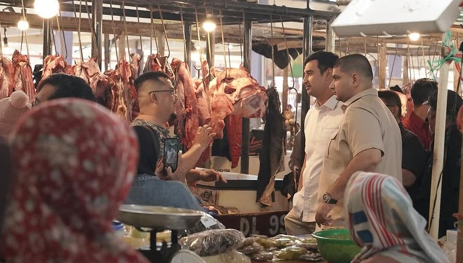 Rajiv Sidak ke Pasar Soreang untuk Cek Harga Pangan Jelang Lebaran