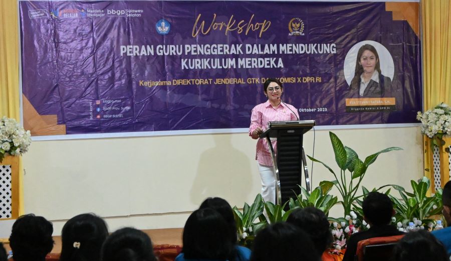 Eva Rataba Gelar Workshop Peran Guru Penggerak di Torut