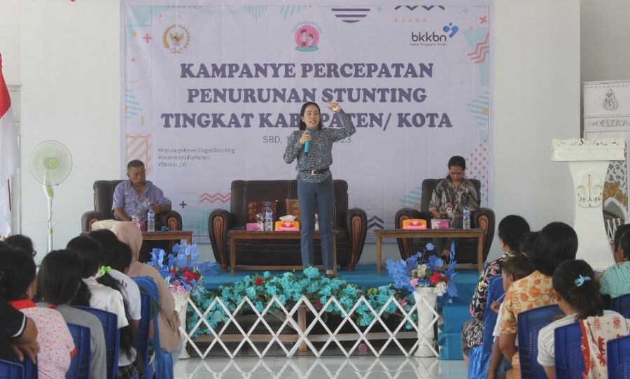 Ratu Wulla Ajak Semua Pihak Bekerja Sama Atasi Stunting di SBD