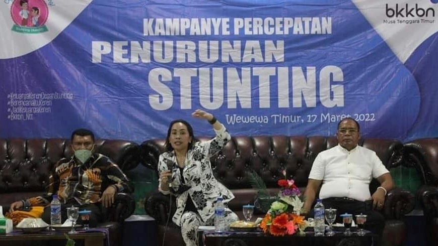 Ratu Wulla Kampanyekan Penurunan Stunting di SBD