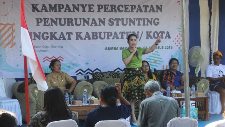 Ratu Wulla Ajak Masyarakat NTT Dukung Upaya Penurunan Stunting