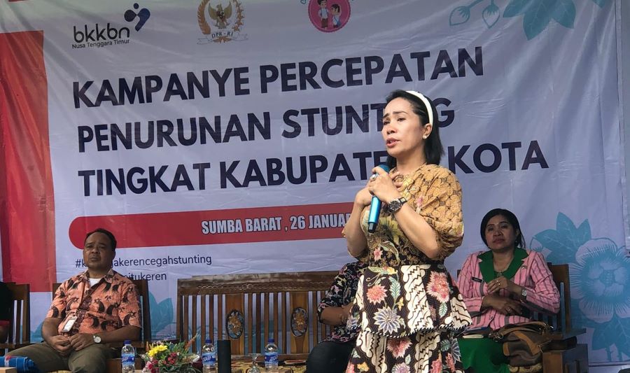 Ratu Wulla Dorong Warga Manu Mada Dukung Upaya Percepatan Penurunan Stunting