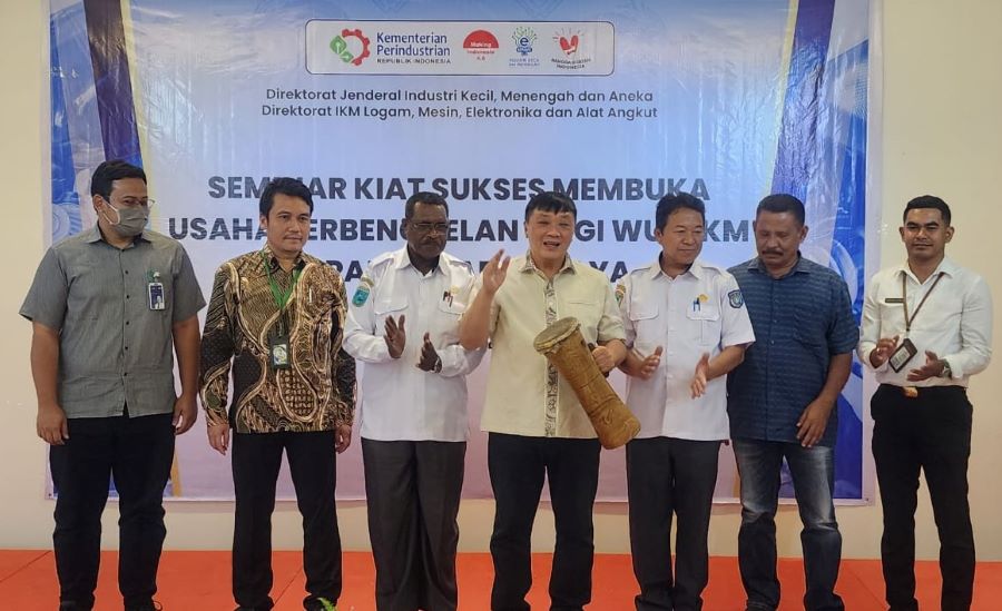 Rico Gandeng Kemenperin Bantu UMKM Perbengkelan di Sorong