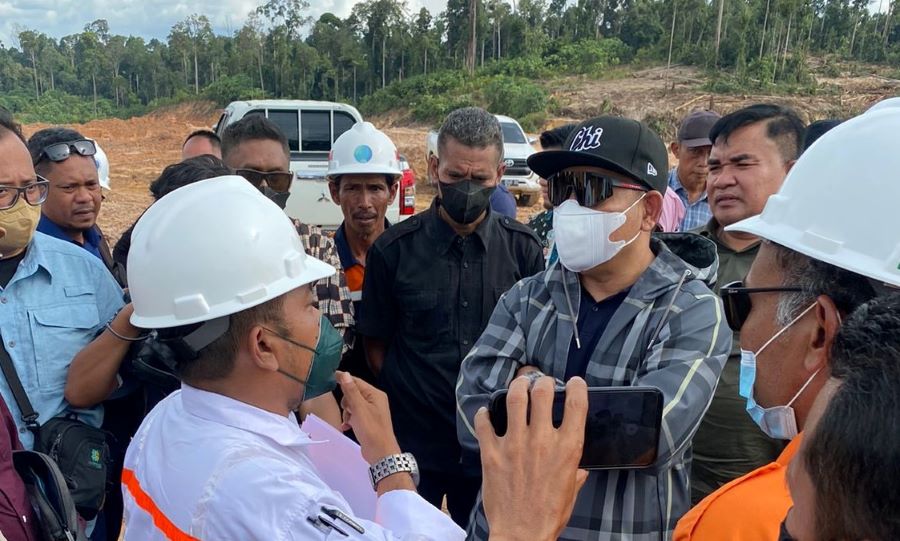 Rusdi Masse Pimpin Komisi IV DPR Tinjau Tambang Bermasalah