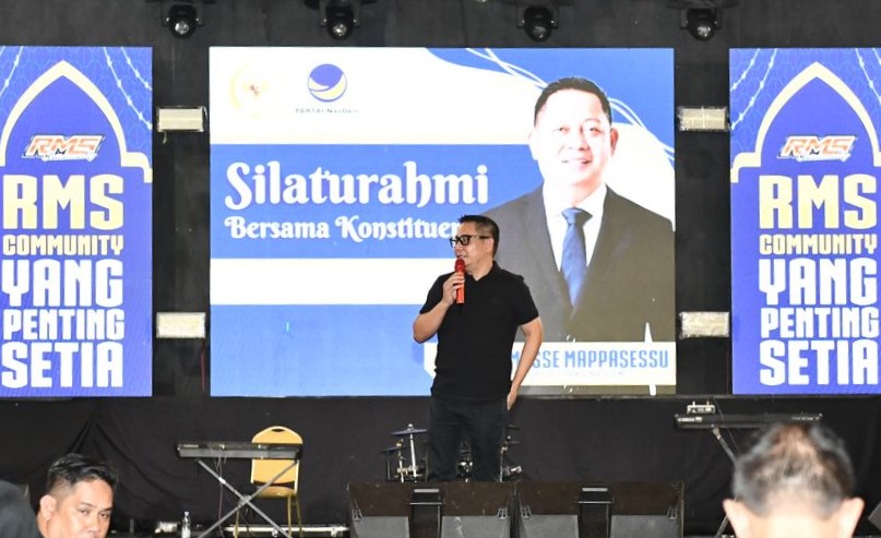 Rusdi Masse Gelar Halalbihalal Bersama RMS Community di Pinrang
