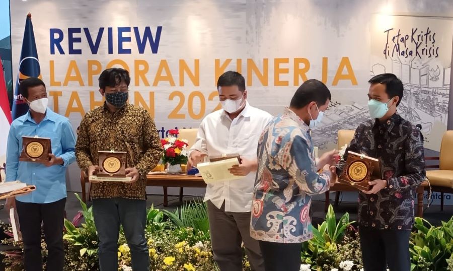 Fraksi NasDem DPR Luncurkan Buku Kinerja 2021