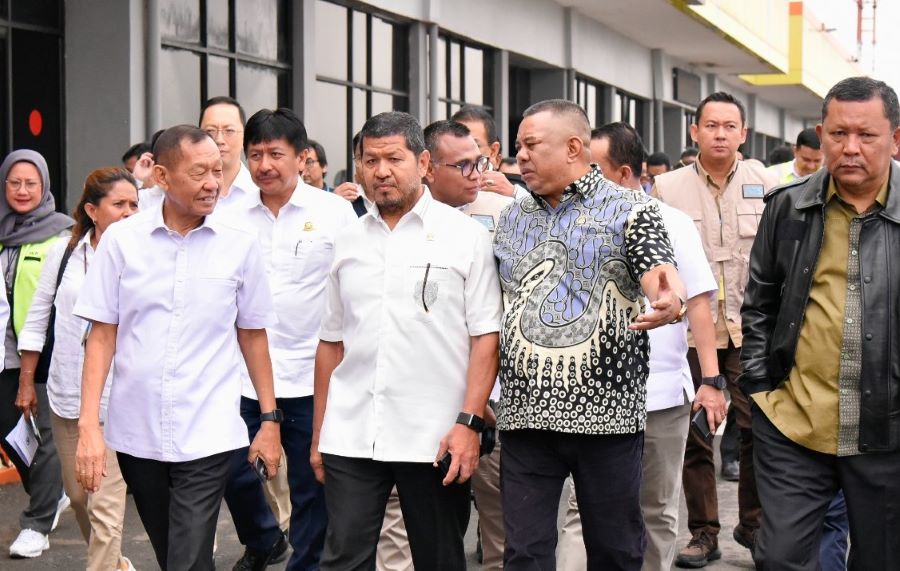 Roberth Rouw Pimpin Komisi V Tinjau Bandara Halim Perdanakusuma