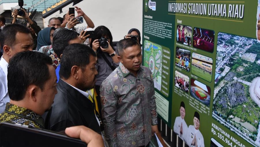 Roberth Rouw Dukung  Pemberdayaan Stadion Utama Riau sebagai Kawasan Bisnis