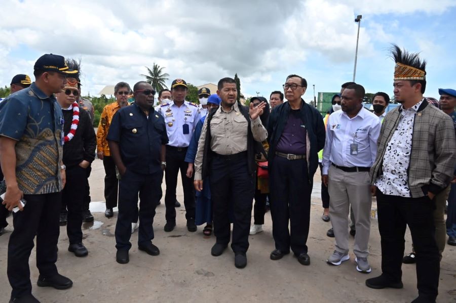 Roberth Pimpin Komisi V DPR Tinjau Infrastruktur DOB Papua Selatan