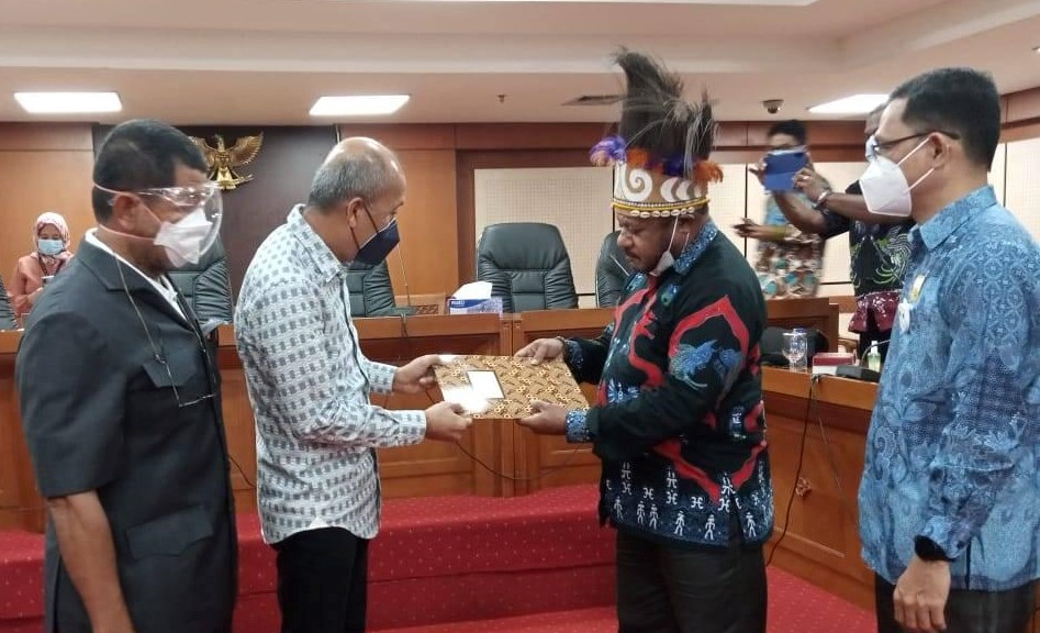 Fraksi NasDem DPR Terima Tim Pansus Otsus Papua DPR PB