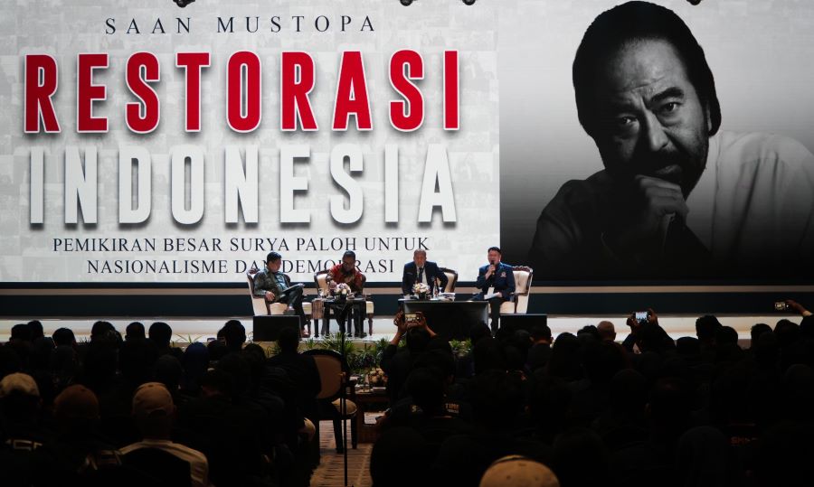 Restorasi Berjalan Lambat, Surya Paloh Ingin Kembalikan Semangat Kebangsaan