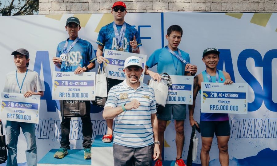 Sahroni Gelar ASC Run Half Marathon 2023