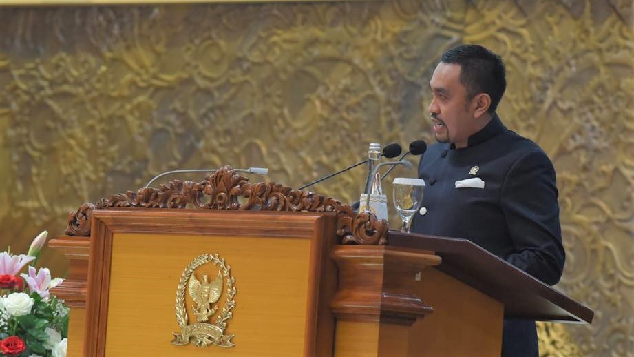 Sahroni Laporkan Hasil Komisi III DPR Soal Kapolri Baru ke Paripurna