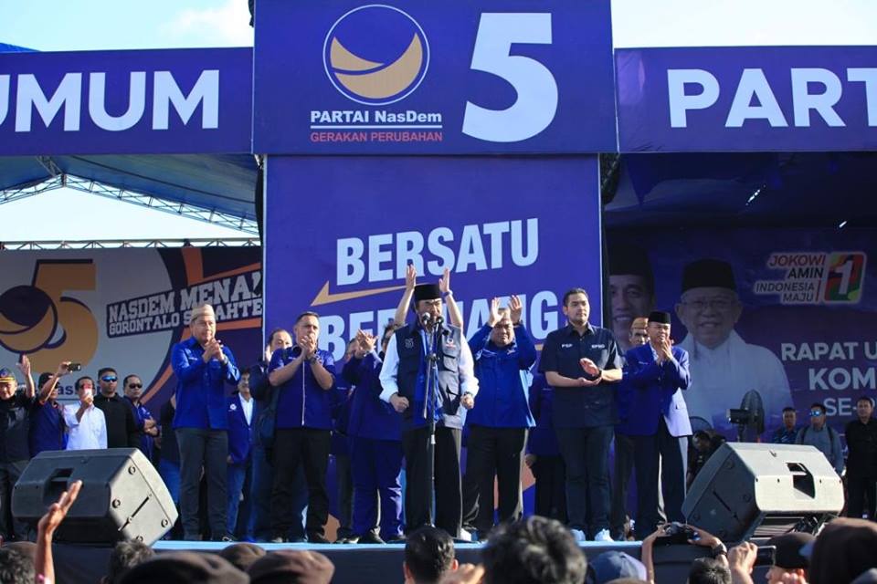 Nasdem Ingin Angkat Gorontalo Jadi Provinsi Terkaya