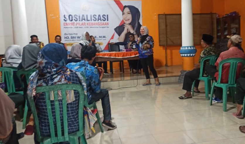 Sri Wulan Ajak Masyarakat Perkuat Pemahaman Empat Pilar Kebangsaan