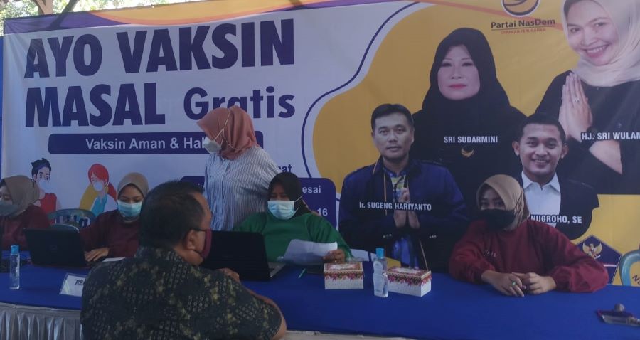 Sri Wulan Jamin Vaksinasi Dosis Kedua di Blora