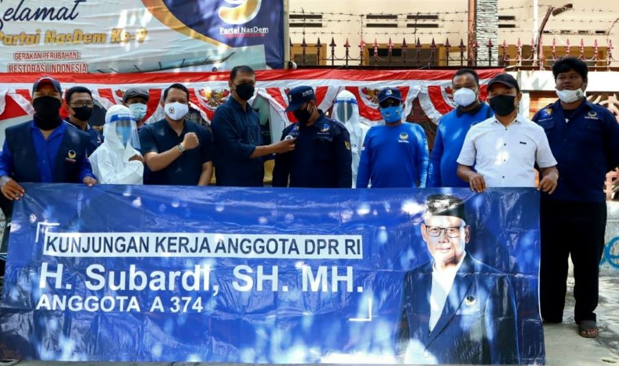 NasDem DIY Salurkan Bantuan APD untuk Relawan Covid-19