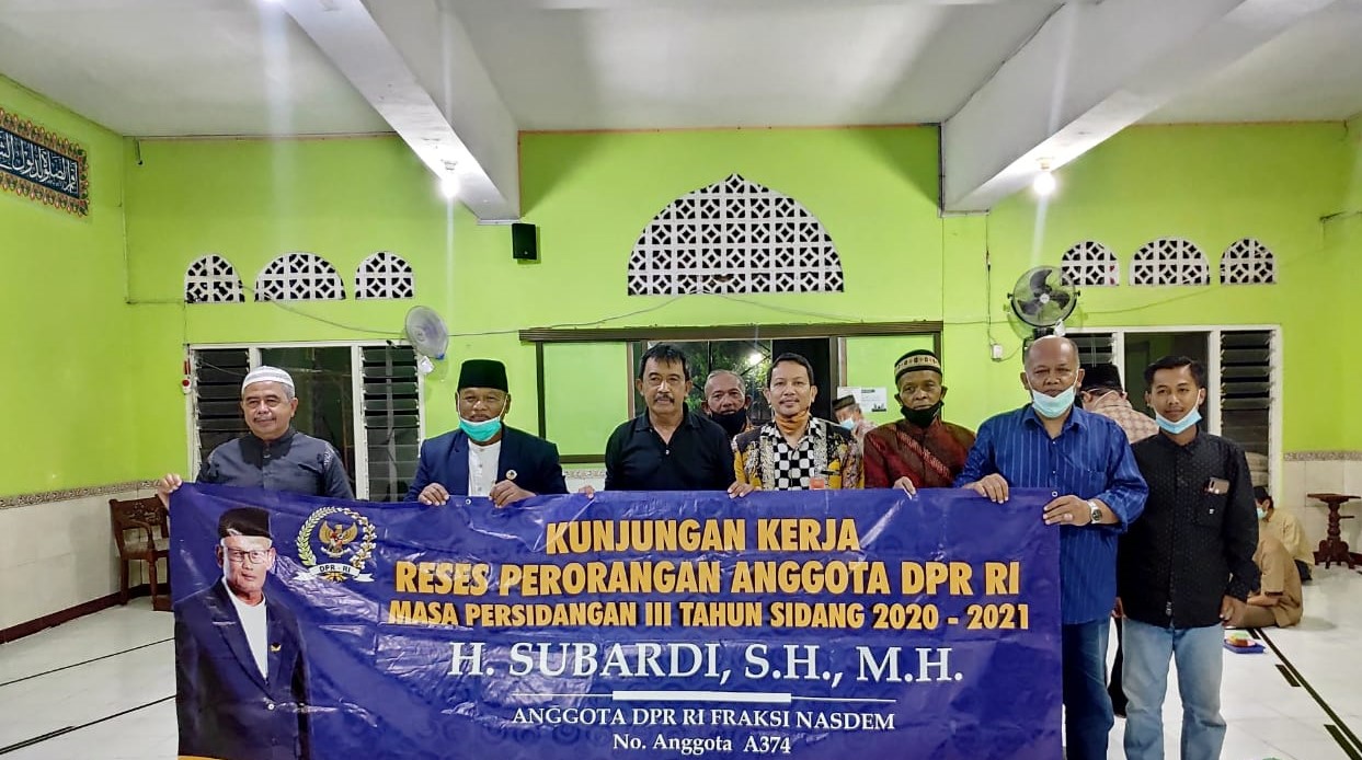 Subardi Bantu Pembangunan Masjid di Sleman