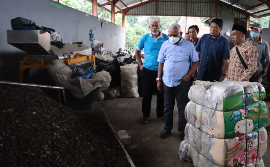 Subardi Fasilitasi Pelatihan Olah Sampah Mandiri