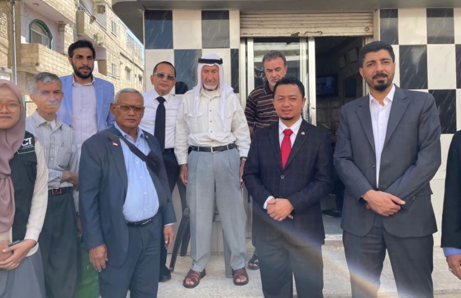 Subardi Kunjungi Kamp Pengungsi Palestina di Yordania