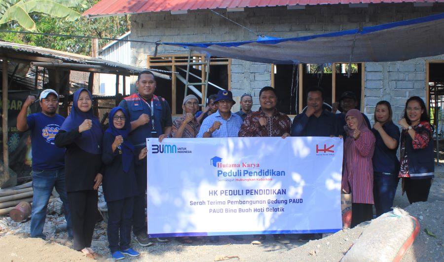 Subardi Bangun Gedung PAUD untuk Anak-Anak Sorowajan