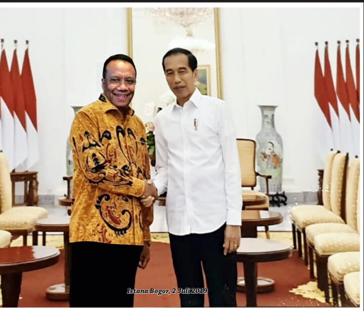 Sulaeman Hamzah Sampaikan Aspirasi Warga Papua ke Jokowi