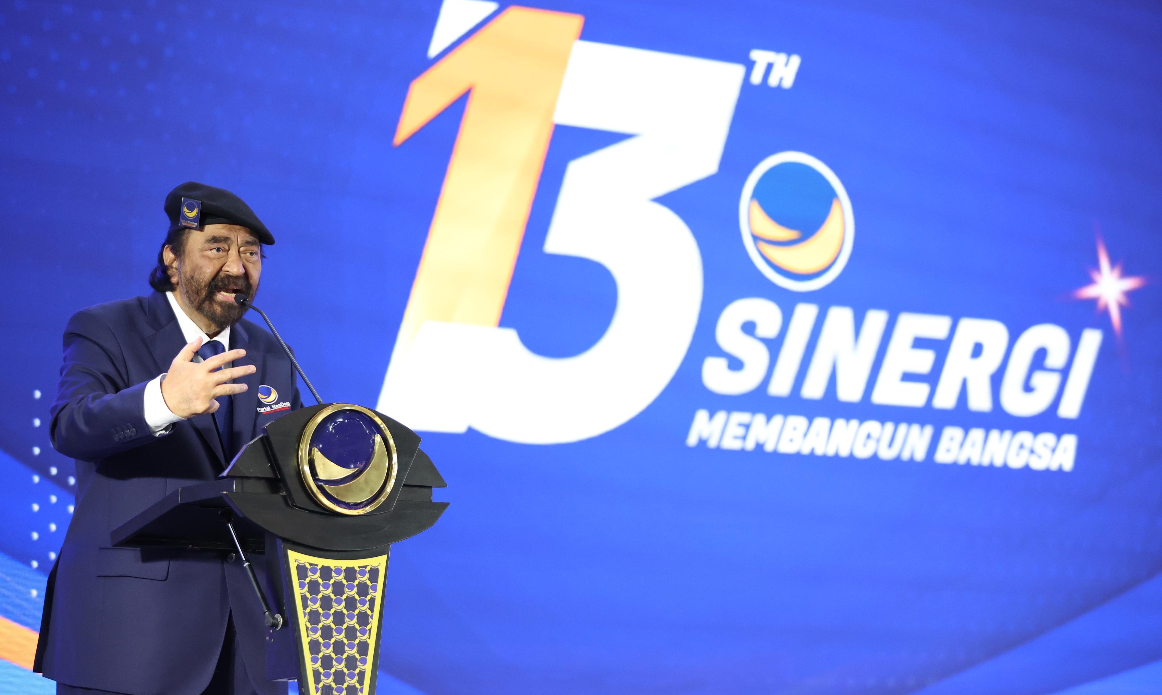 Surya Paloh Tegaskan NasDem Berkomitmen Jadi Pelopor Kemajuan Bangsa