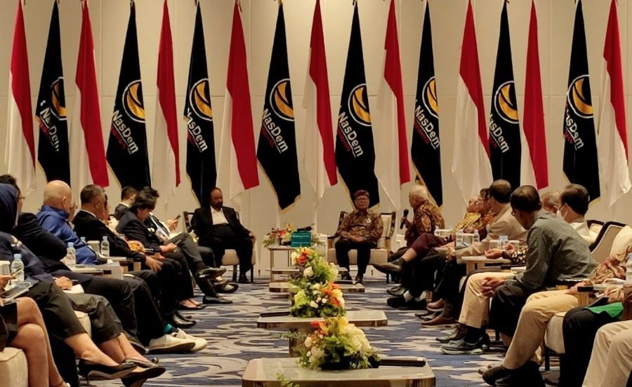 Surya Paloh Bersama 17 Guru Besar Bahas Masa Depan Bangsa