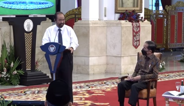 Surya Paloh Apresiasi Kinerja Jokowi Tangani Covid-19