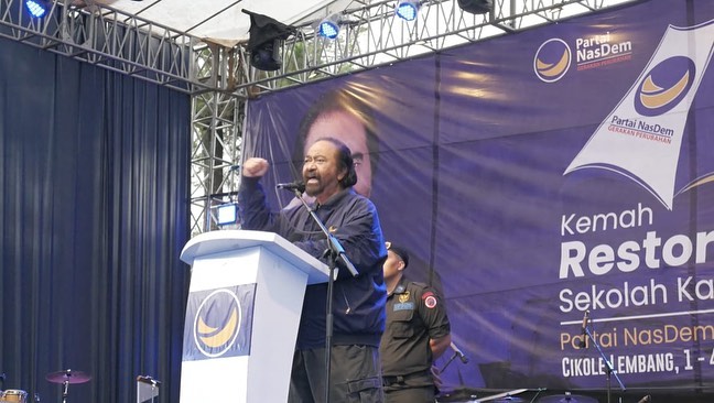 Surya Paloh Ingatkan Kader NasDem Jaga Semangat Songsong Pemilu 2024