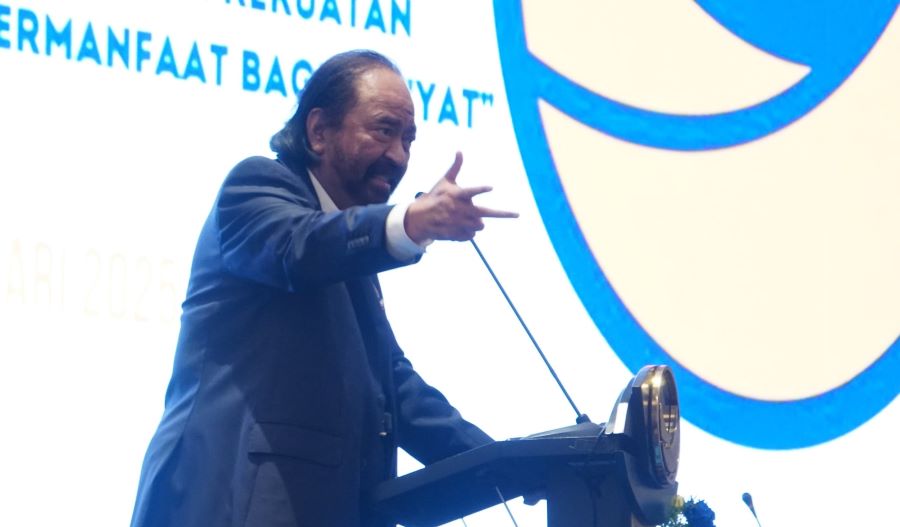 Surya Paloh Tegaskan tidak Tepat Presidential Threshold Nol Persen