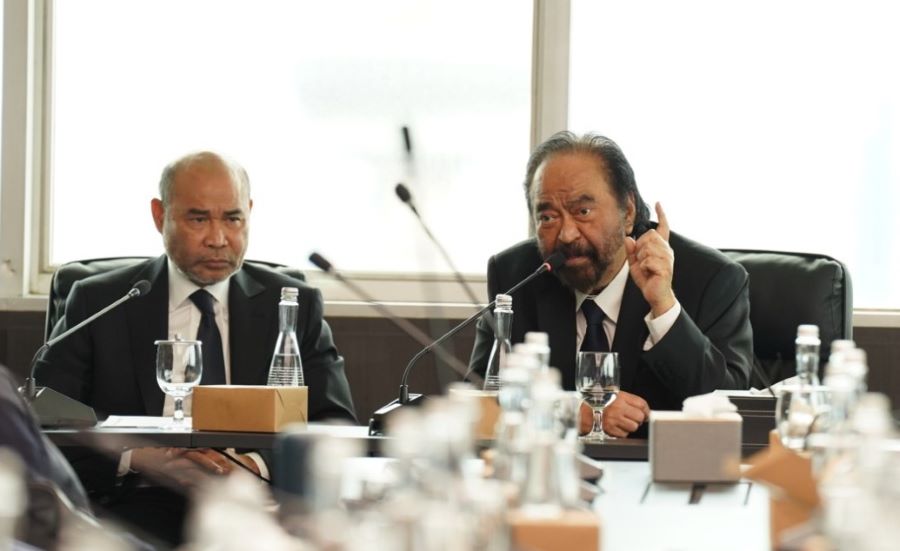 Resmikan Ruang Fraksi NasDem DPR, Surya Paloh Gaungkan Perubahan Nyata bagi Rakyat