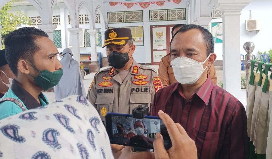 Syamsul Luthfi Sidak Vaksinasi Merdeka di Kota Praya